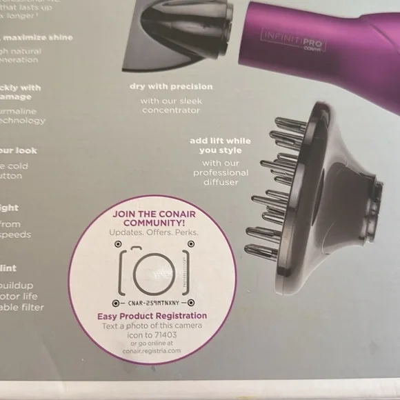 NWTinfinity pro  Salon Hair Dryer - Picture 3 of 4